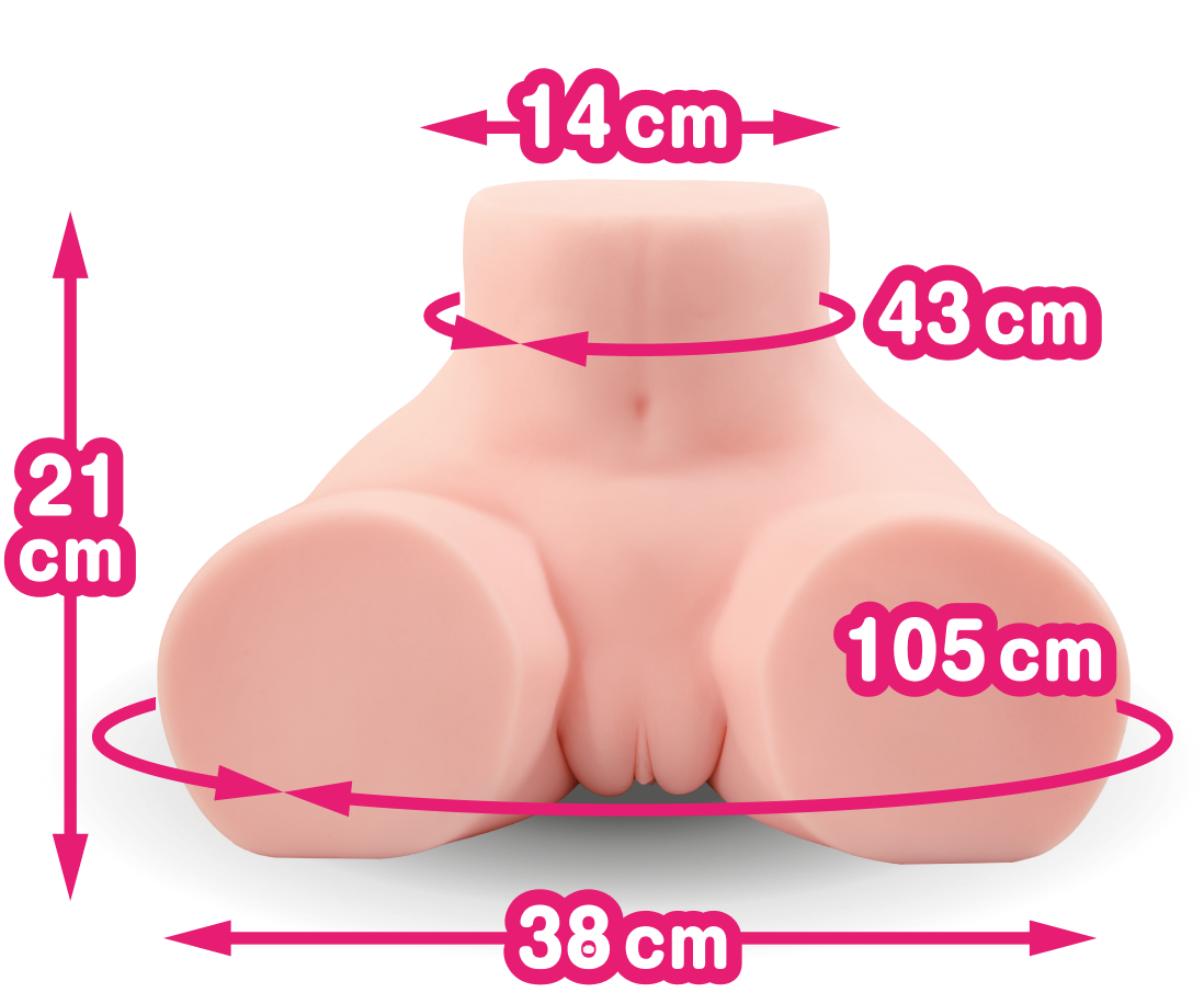 Product measurements diagram